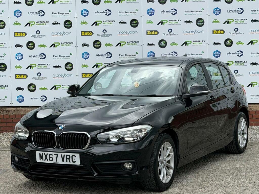 BMW 1 Series Hatchback 2.0 118D Se Euro 6 Ss 2017 MX67VRC Black #3