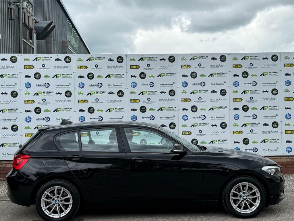 BMW 1 Series Hatchback 2.0 118D Se Euro 6 Ss 2017 MX67VRC Black #6