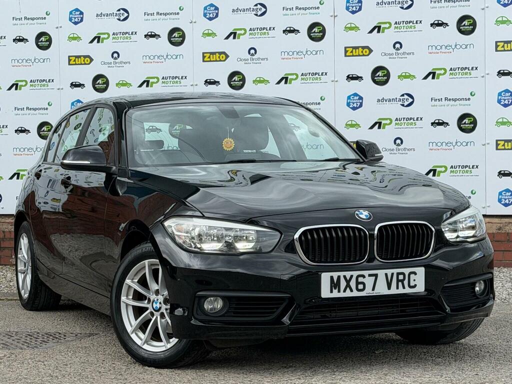 BMW 1 Series Hatchback 2.0 118D Se Euro 6 Ss 2017 MX67VRC Black