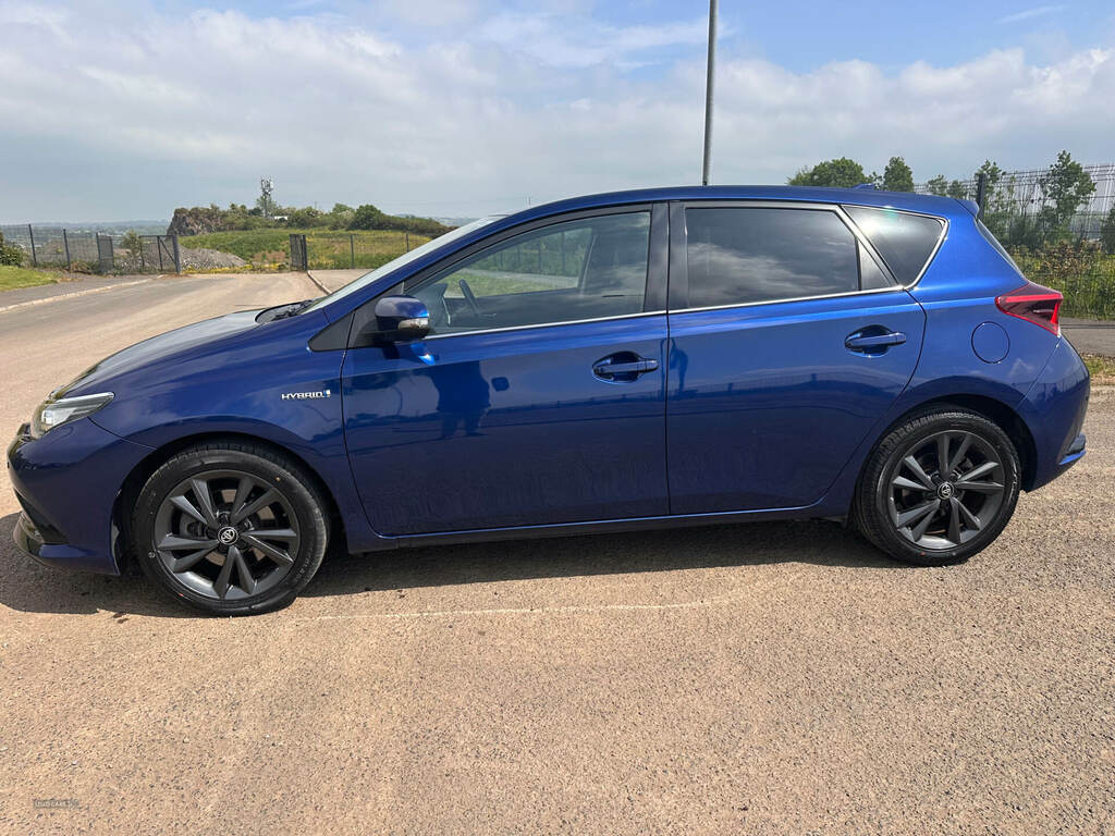 Toyota Auris 1.8 Hybrid Design Tss Cvt GGZ7441 Blue #5