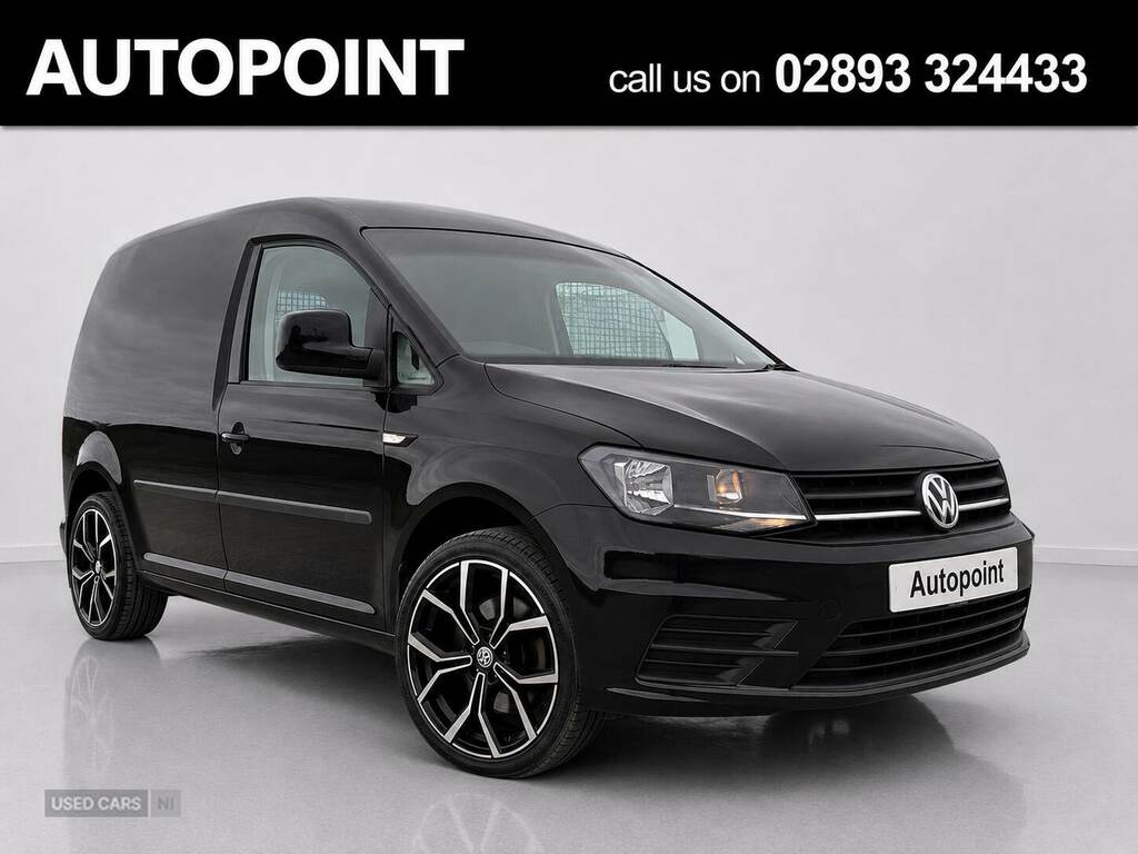 Volkswagen Caddy 2.0 Tdi Bluemotion Tech 102Ps Trendline Ac Van Black