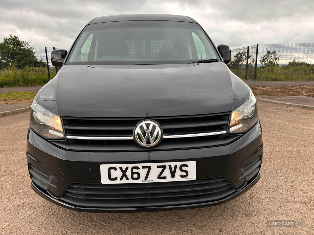 Volkswagen Caddy 2.0 Tdi Bluemotion Tech 102Ps Trendline Ac Van Black #3