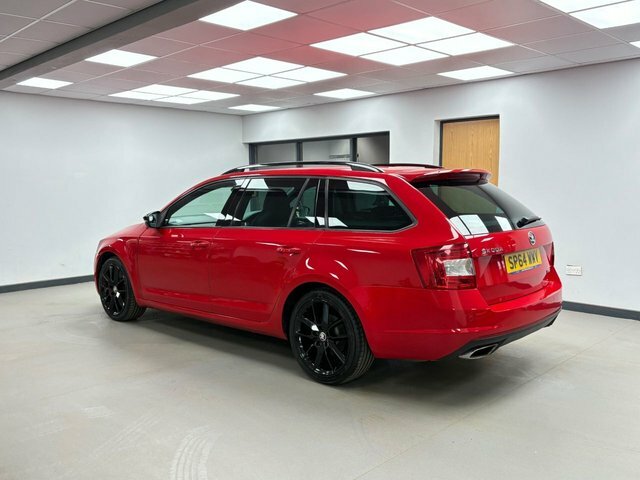 Skoda Octavia 2.0 Tdi Vrs Estate Euro 5 Ss Red #6