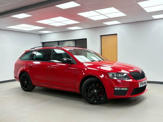 Skoda Octavia 2.0 Tdi Vrs Estate Euro 5 Ss Red #2