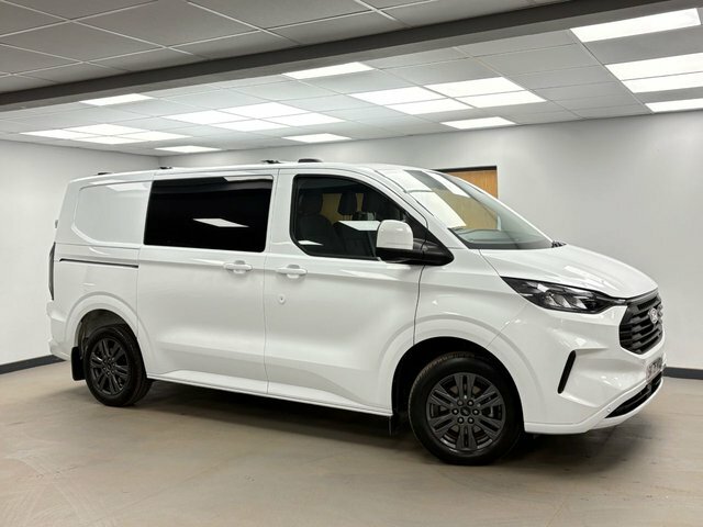 Ford Transit Custom 2.0 320 Ecoblue Limited Crew Van Double Cab Di White #3