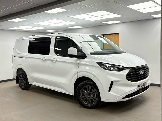 Ford Transit Custom 2.0 320 Ecoblue Limited Crew Van Double Cab Di White #2