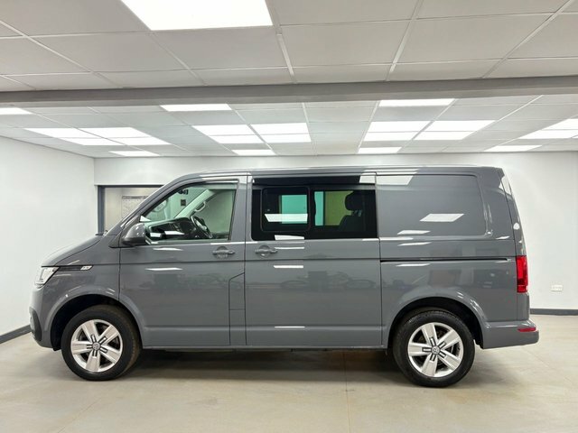 Volkswagen Transporter 2.0 Tdi T32 Highline Kombi Double Cab M Grey #4