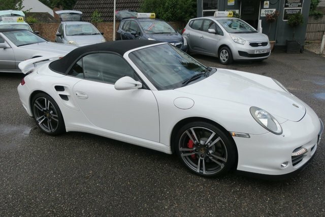 Porsche 911 2011 3.8 997 Turbo Cabriolet Pdk Awd 2 White #2