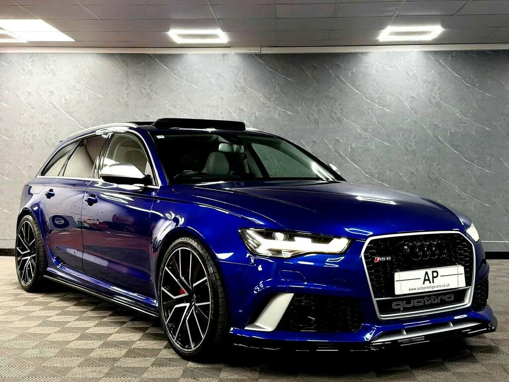 Audi RS6 Avant 4.0 Tfsi V8 Performance Tiptronic Quattro Euro 6 Blue #2
