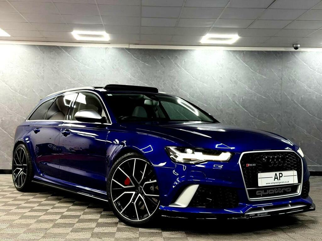 Audi RS6 Avant 4.0 Tfsi V8 Performance Tiptronic Quattro Euro 6 Blue #4