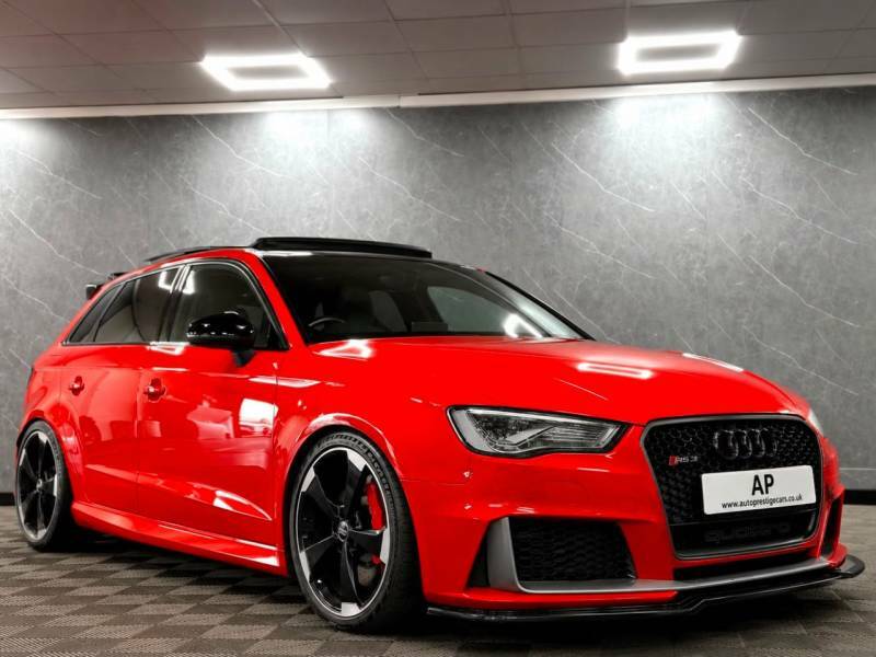 Audi RS3 2.5 Tfsi Quattro S Tronic Misano Red Pan Roof Red
