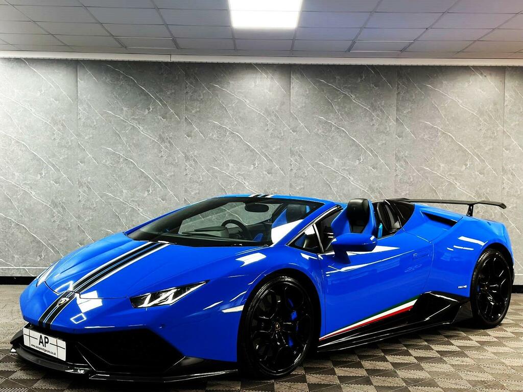 Lamborghini Huracan 5.2 V10 Lp 610-4 Spyder Ldf 4Wd Euro 6 Ss Blue