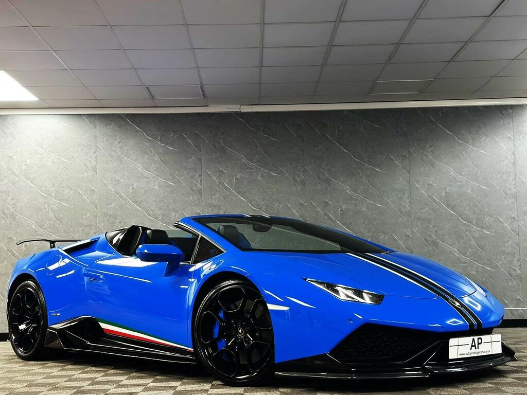 Lamborghini Huracan 5.2 V10 Lp 610-4 Spyder Ldf 4Wd Euro 6 Ss Blue #2