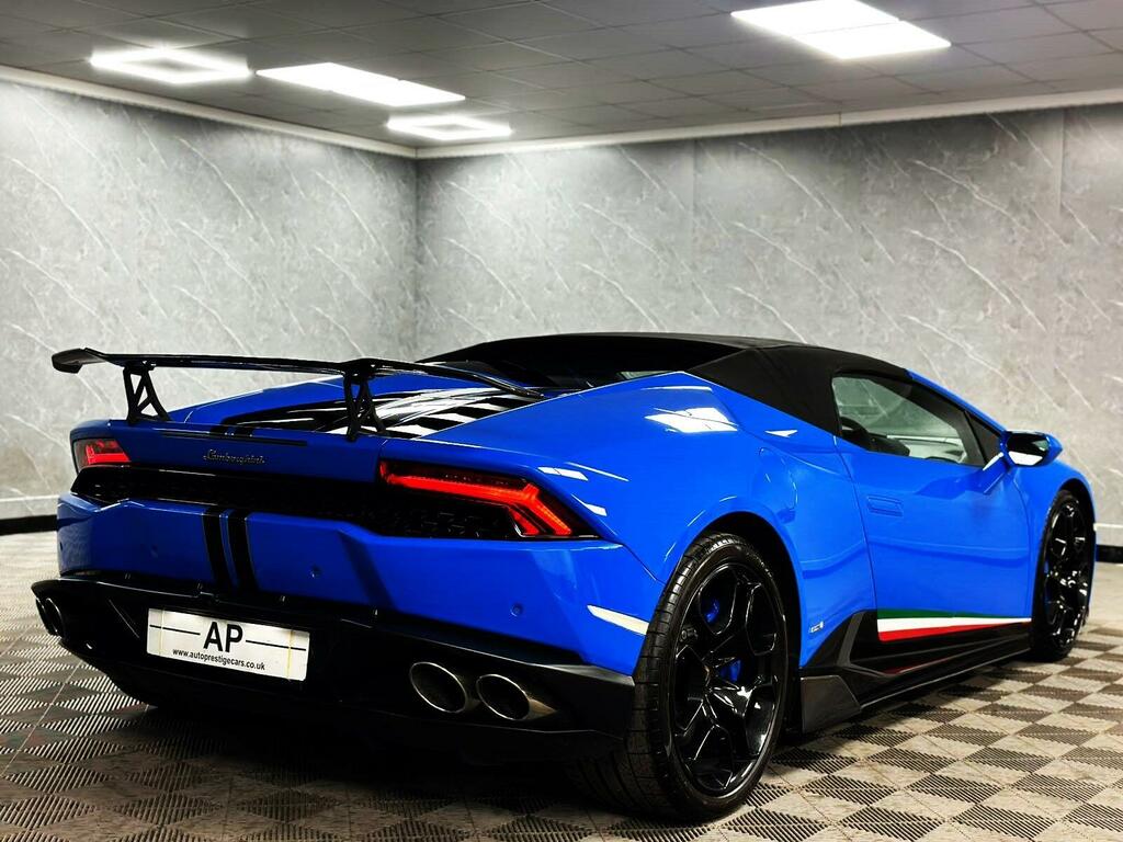 Lamborghini Huracan 5.2 V10 Lp 610-4 Spyder Ldf 4Wd Euro 6 Ss Blue #3