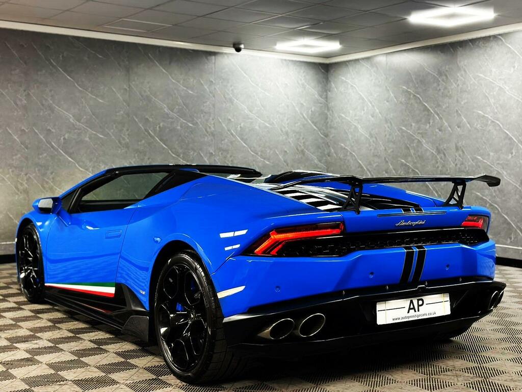 Lamborghini Huracan 5.2 V10 Lp 610-4 Spyder Ldf 4Wd Euro 6 Ss Blue #6