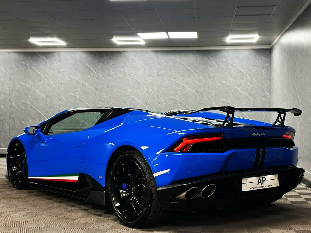 Lamborghini Huracan 5.2 V10 Lp 610-4 Spyder Ldf 4Wd Euro 6 Ss Blue #4