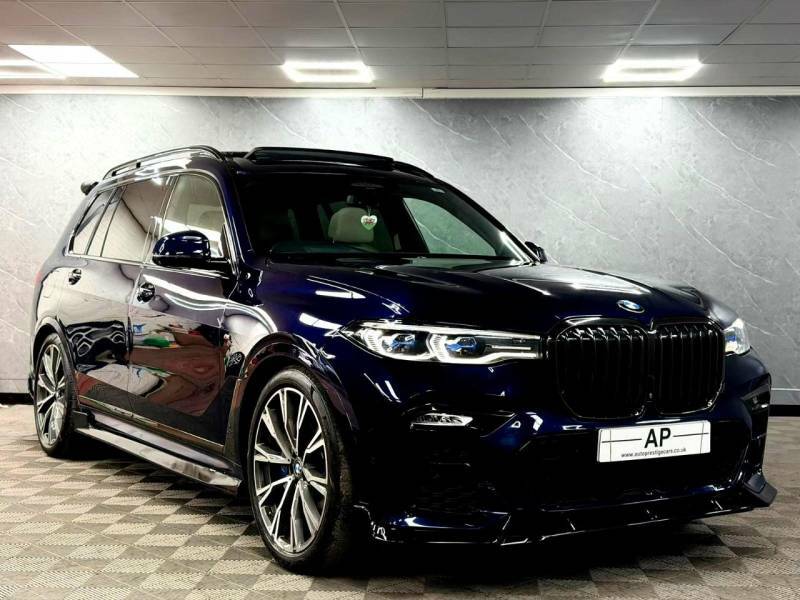 BMW X7 Xdrive M50i V8 Step Highest Spec In The C Blue #5