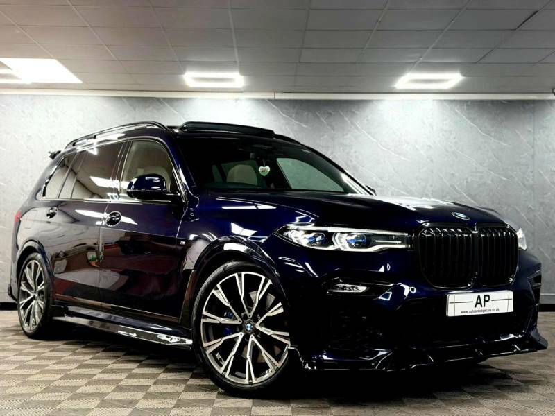 BMW X7 Xdrive M50i V8 Step Highest Spec In The C Blue