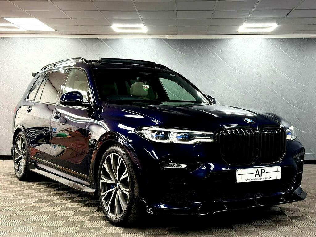 BMW X7 4.4 M50i V8 Xdrive Euro 6 Ss CYZ2341 Blue #5