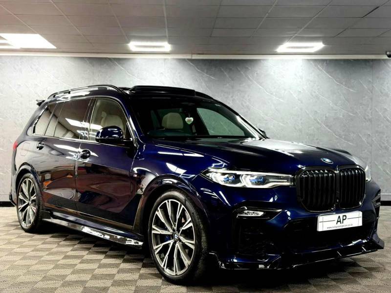 BMW X7 Xdrive M50i V8 Step Highest Spec In The C Blue #4