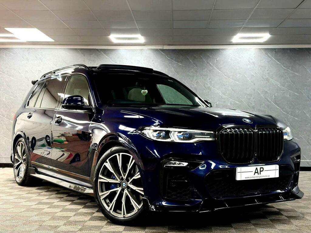 BMW X7 4.4 M50i V8 Xdrive Euro 6 Ss CYZ2341 Blue #3