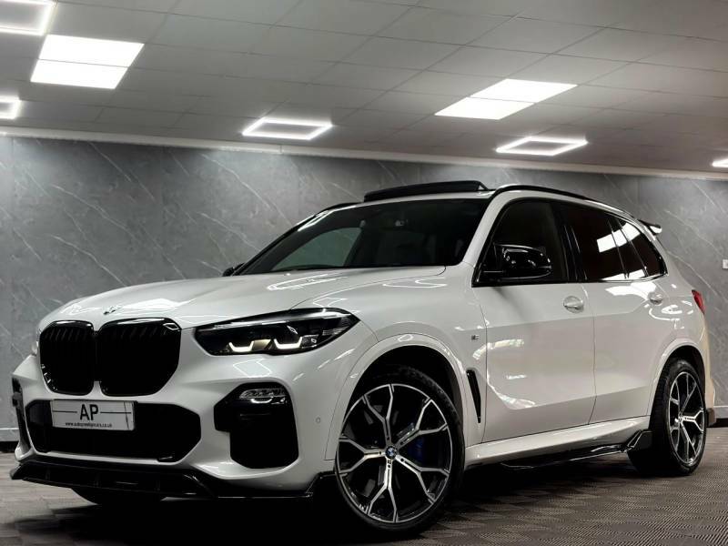 BMW X5 Xdrive30d M Sport White #2