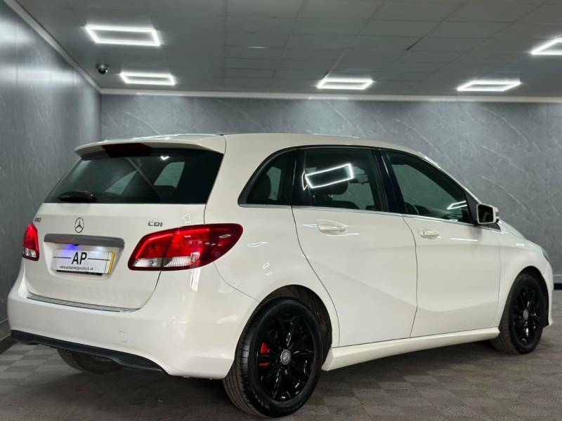 Mercedes-Benz B Class B180 Cdi Se 20 Tax 60 Mpg Sport Pack Black Al White #5