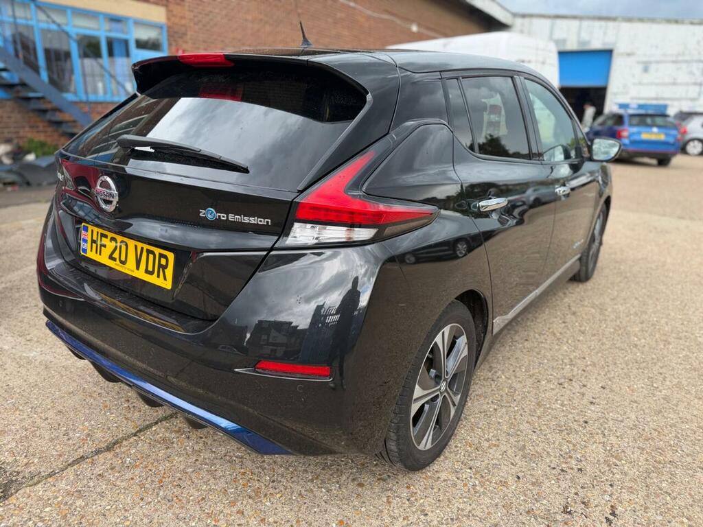Nissan Leaf Electric Black #5