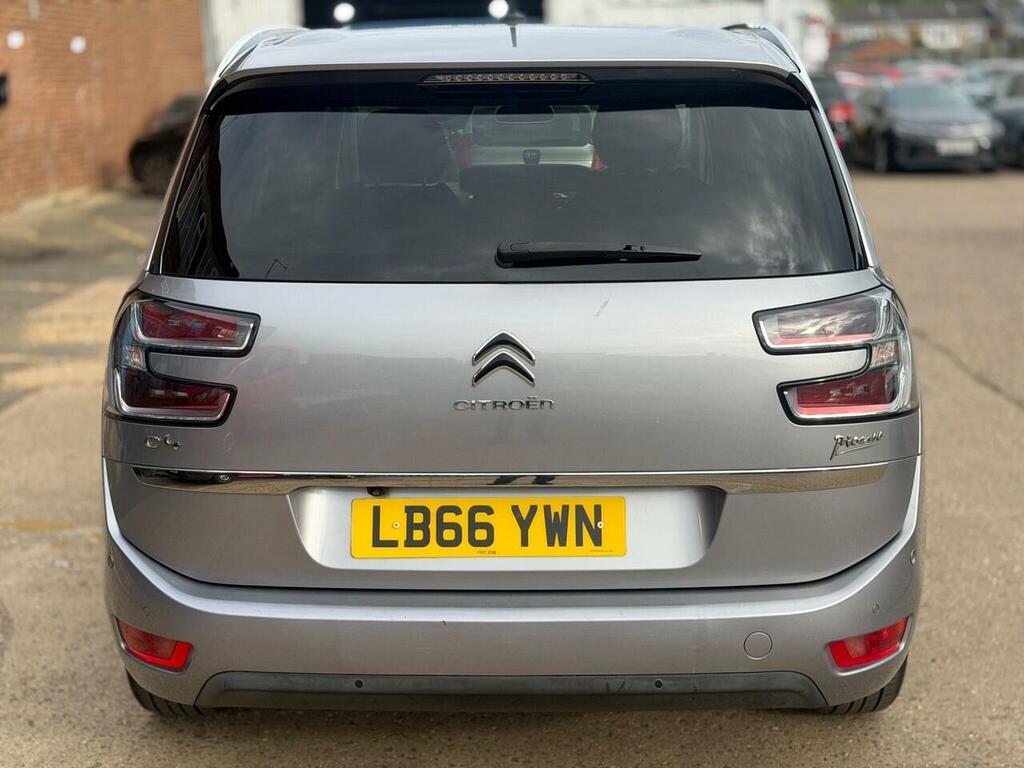 Citroen Grand C4 Picasso 1.6 Bluehdi Flair Euro 6 Ss LB66YWN Grey #5