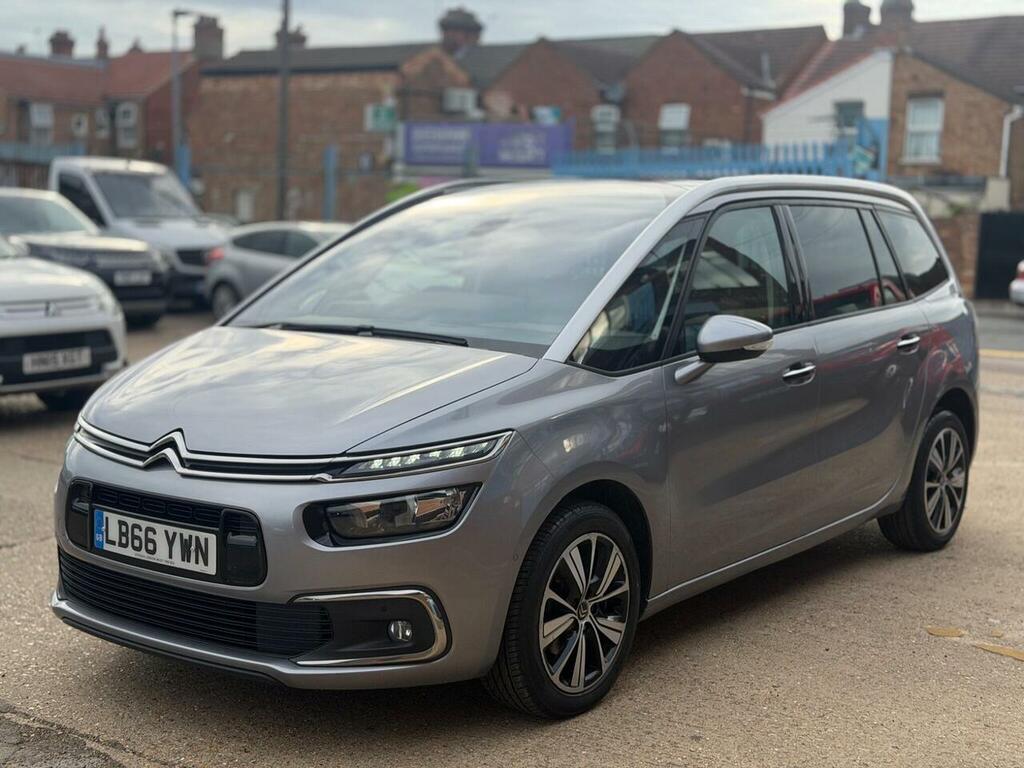 Citroen Grand C4 Picasso 1.6 Bluehdi Flair Euro 6 Ss LB66YWN Grey #3
