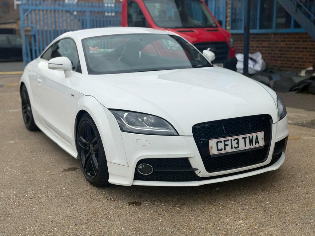 Audi TT 1.8 Tfsi S Line Euro 5 White #2