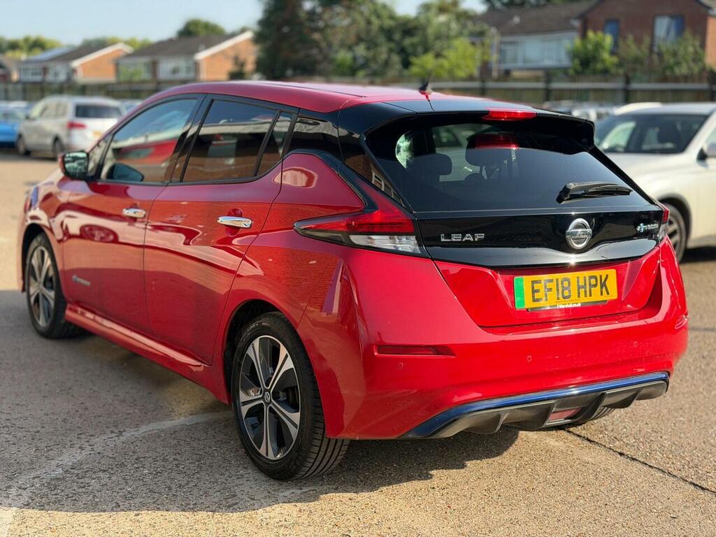 Nissan Leaf E 110Kw N-connecta 40Kwh Battery White #7