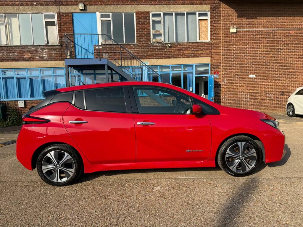 Nissan Leaf E 110Kw N-connecta 40Kwh Battery White #9