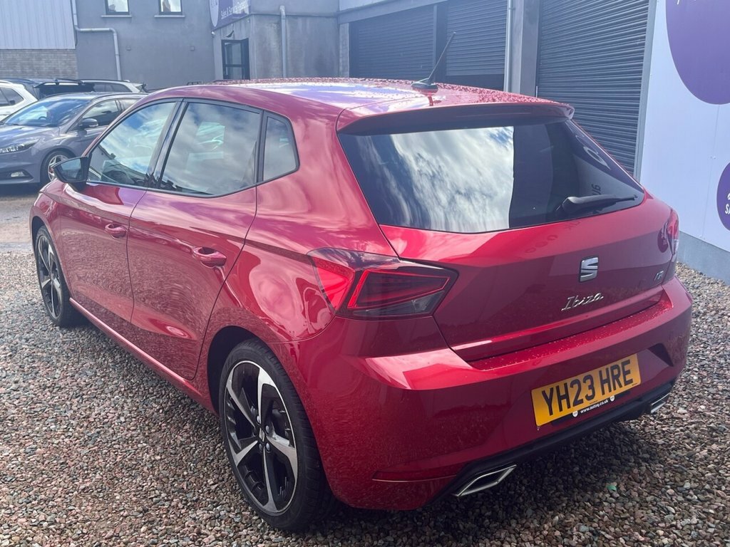 Seat Ibiza 1L Fr Sport YH23HRE Red #4