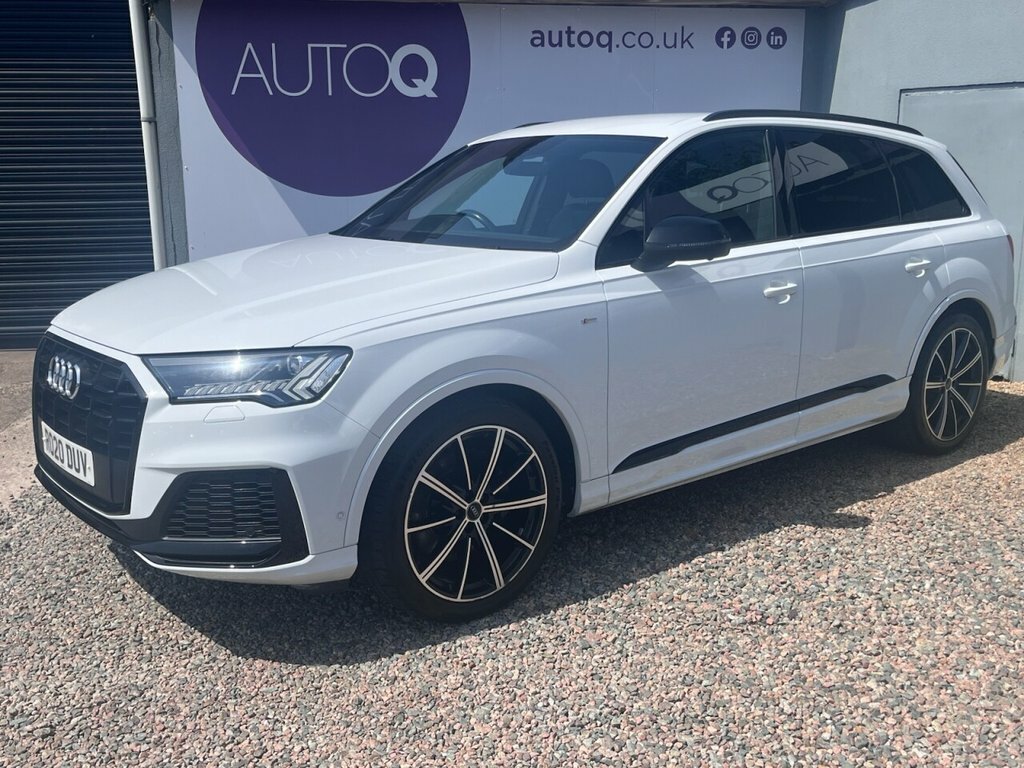 Audi Q7 3L Black Edition RO20DUV White