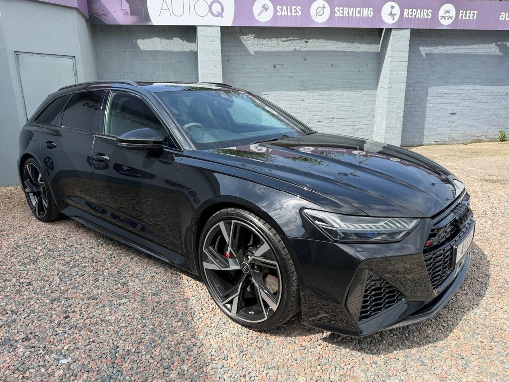 Audi RS6 Avant Rs 6 Avant Carbon Black 600 Ps Tiptronic Black #20