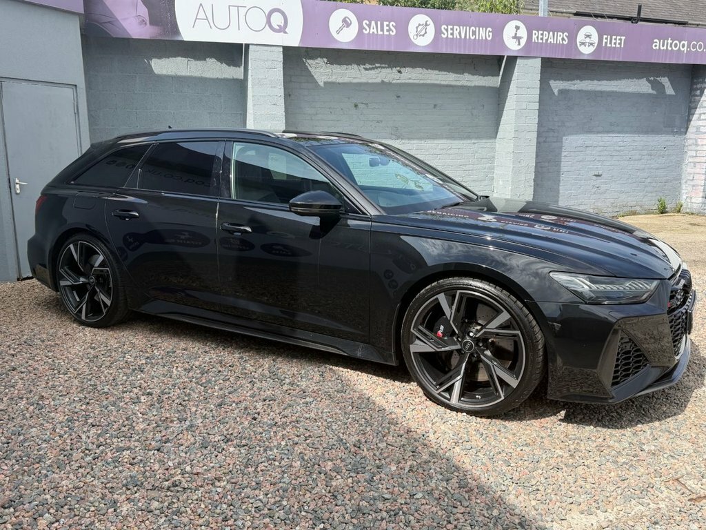 Audi RS6 Avant 4L Carbon Black Black #5