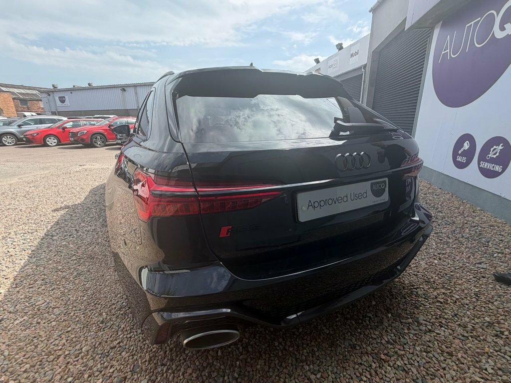 Audi RS6 Avant Rs 6 Avant Carbon Black 600 Ps Tiptronic Black #17