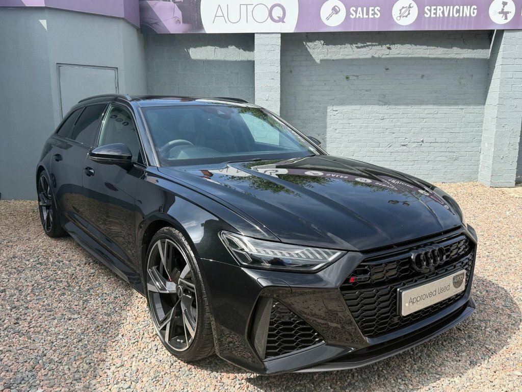 Audi RS6 Avant 4L Carbon Black Black #4