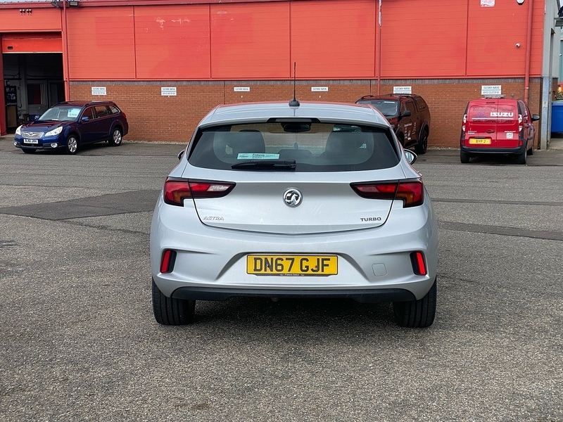 Vauxhall Astra I Turbo Sri VX Line - 2017 67 DN67GJF Silver #4