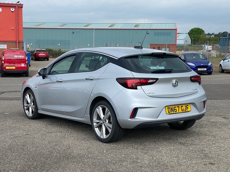 Vauxhall Astra I Turbo Sri VX Line - 2017 67 DN67GJF Silver #6
