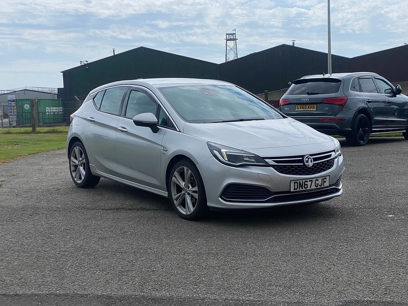 Vauxhall Astra I Turbo Sri VX Line - 2017 67 DN67GJF Silver #5