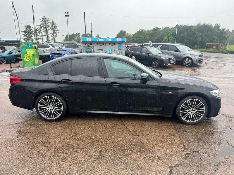 BMW 5 Series 530I M Sport Blue #3