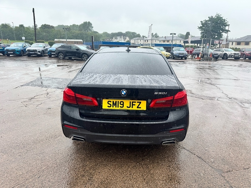 BMW 5 Series 530I M Sport Blue #5