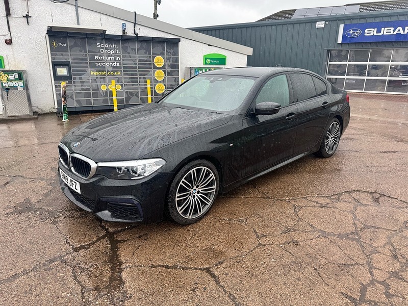 BMW 5 Series Saloon Grey #8