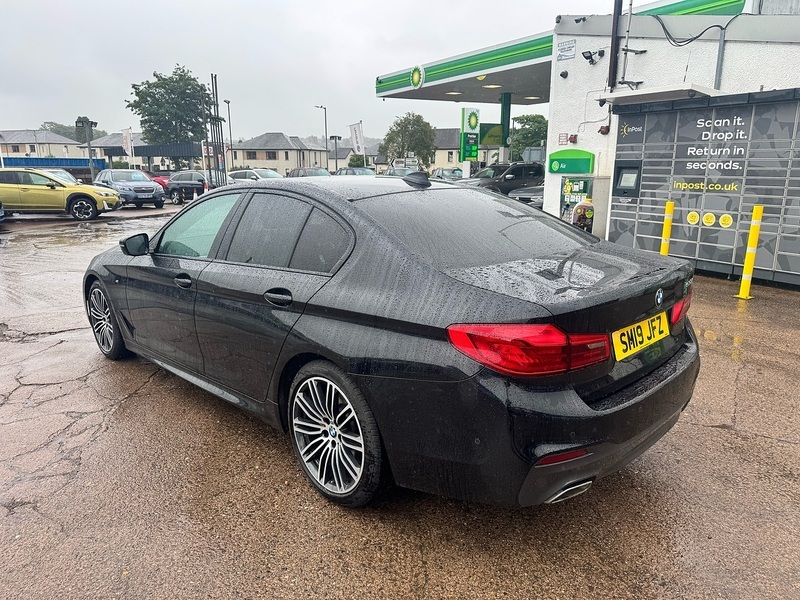 BMW 5 Series 530I M Sport Blue #6