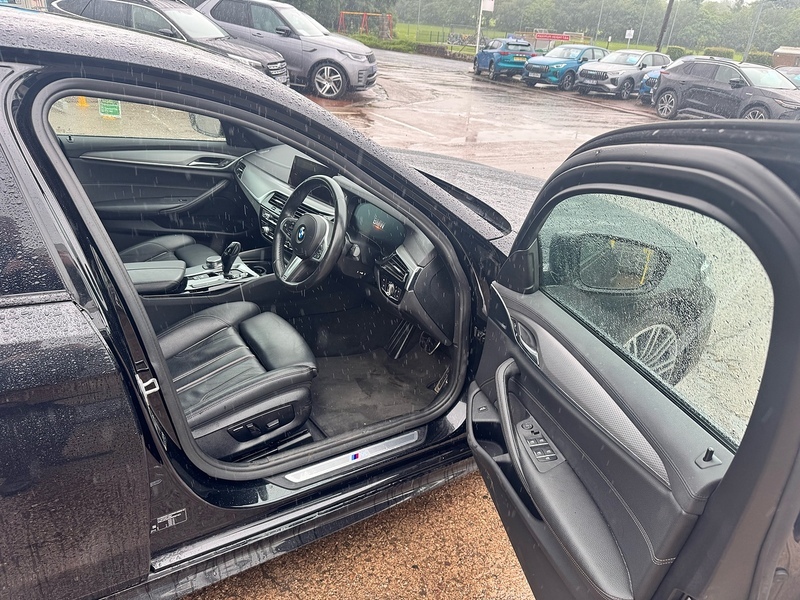 BMW 5 Series 530I M Sport Blue #2