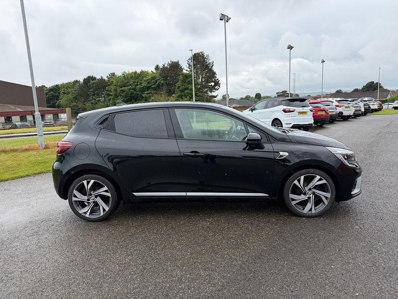 Renault Clio Tce Rs Line Black #4