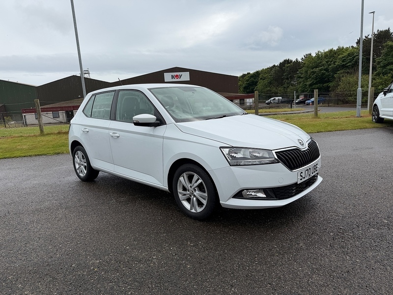 Skoda Fabia Se White