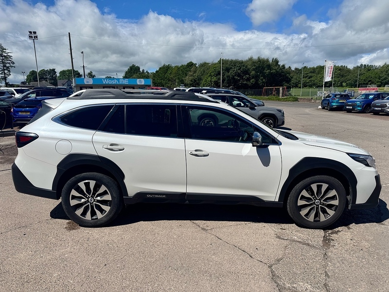 Subaru Outback I Touring White #3